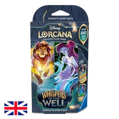Disney Lorcana: Whispers in the Well Starter Deck (Amber & Emerald) - Magic Draw