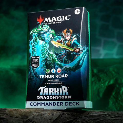 Magic The Gathering Dragonstorm Commander Deck - Temur Roar - Magic Draw