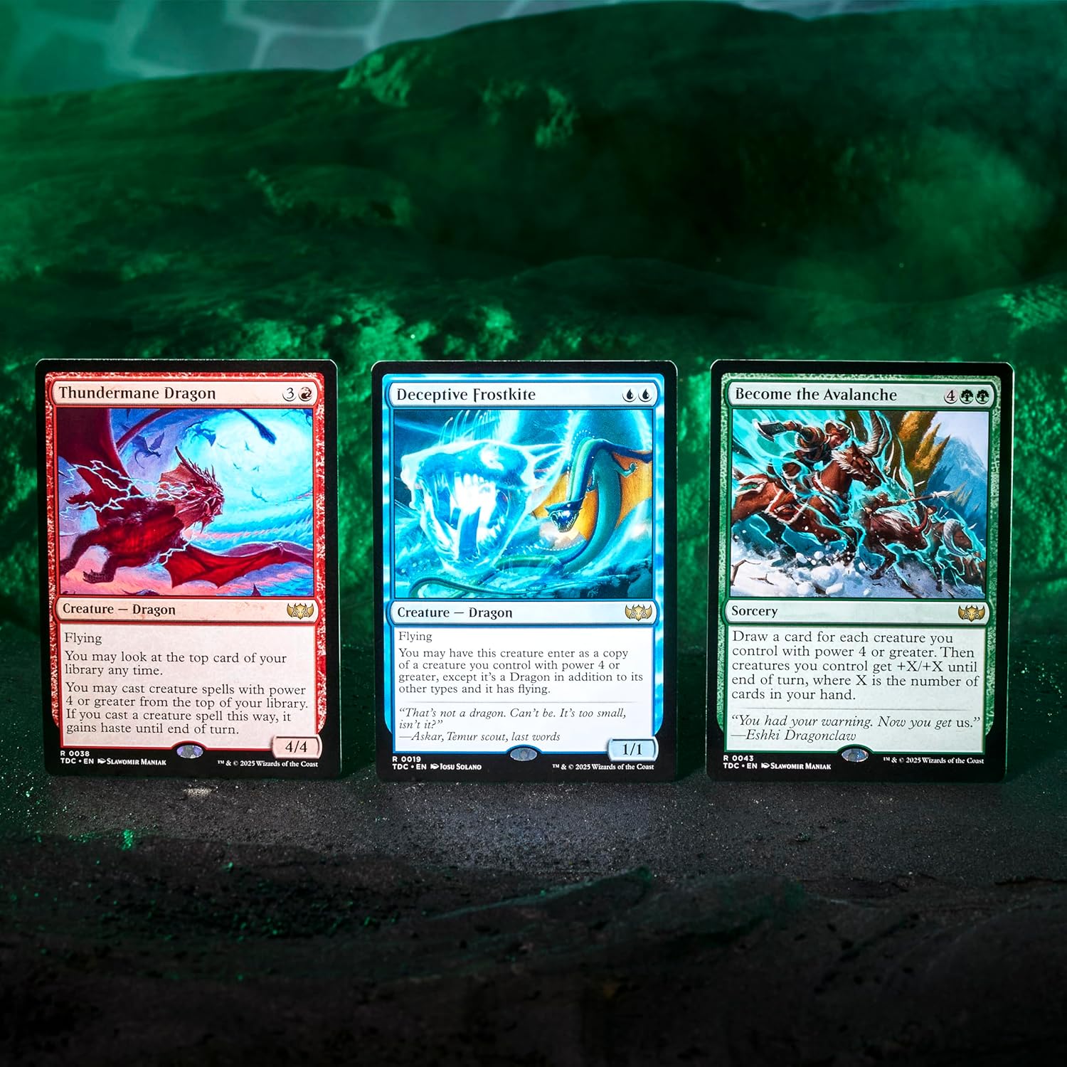Magic The Gathering Dragonstorm Commander Deck - Temur Roar