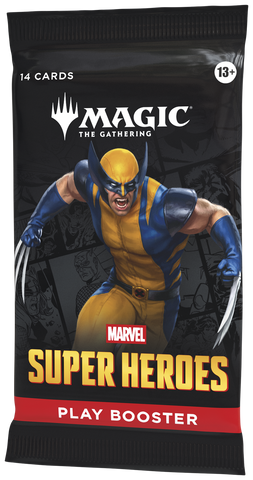 Magic: The Gathering: Marvel Super Heroes - Play Booster Display