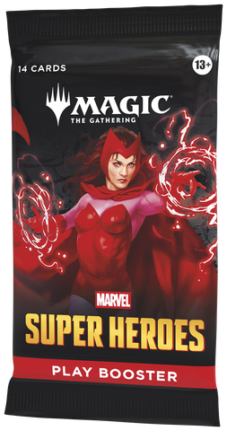 Magic: The Gathering: Marvel Super Heroes - Play Booster Display