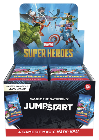 Magic: The Gathering: Marvel Super Heroes – Jumpstart Booster Display