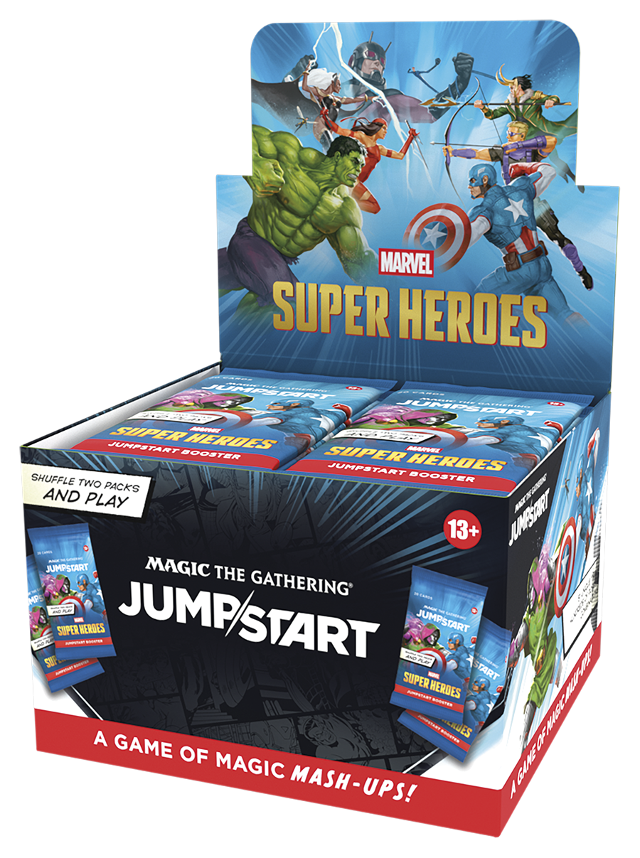 Magic: The Gathering: Marvel Super Heroes – Jumpstart Booster Display