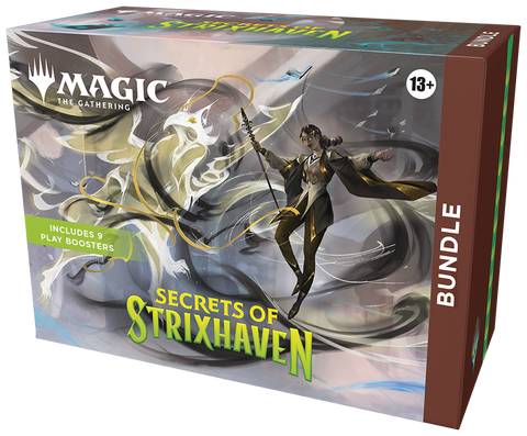Magic: The Gathering – Secrets of Strixhaven Bundle (9 Play Boosters) - Magic Draw