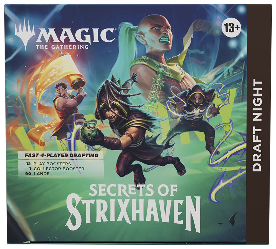 Magic: The Gathering – Secrets of Strixhaven Draft Night (4-Player Draft Kit) - Magic Draw