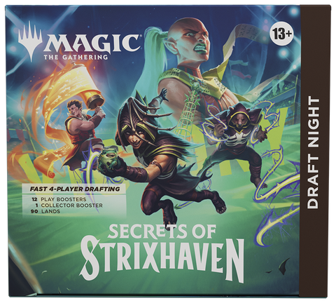 Magic: The Gathering – Secrets of Strixhaven Draft Night (4-Player Draft Kit) - Magic Draw