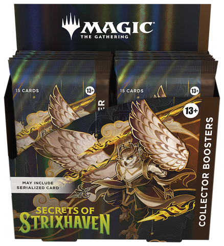 Magic: The Gathering – Secrets of Strixhaven Collector Booster Display (12 Packs) - Magic Draw