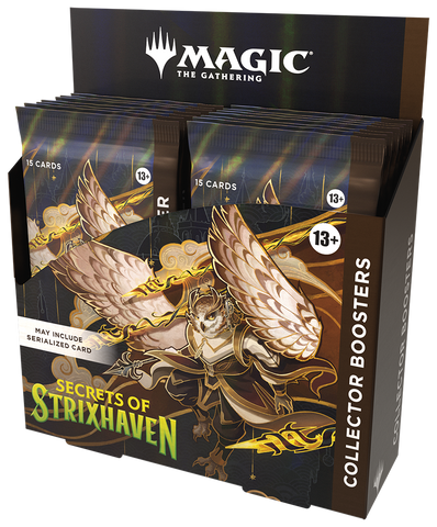 Magic: The Gathering – Secrets of Strixhaven Collector Booster Display (12 Packs) - Magic Draw