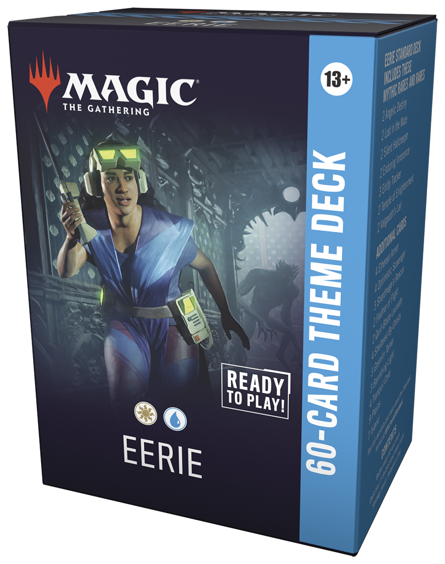 Magic: The Gathering : Secrets of Strixhaven: "Eerie" 60-Card Theme Deck - Magic Draw