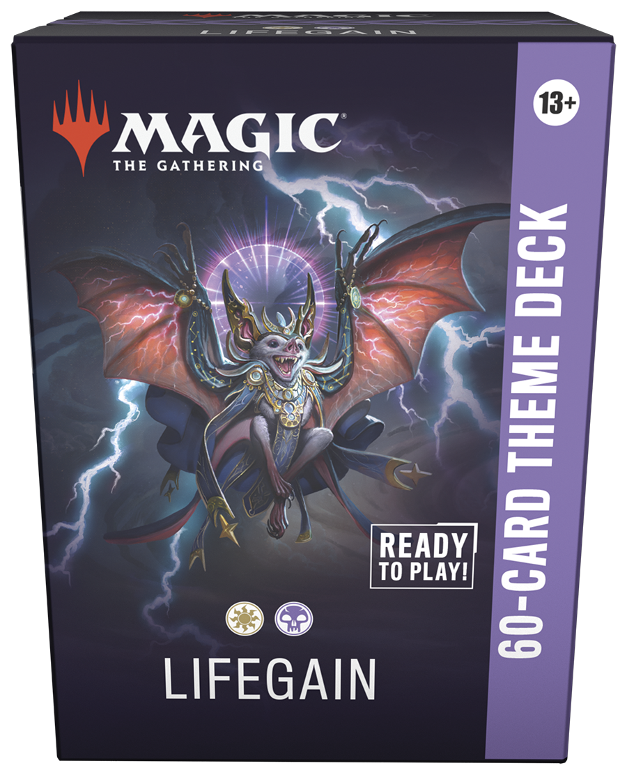 Magic: The Gathering : Secrets of Strixhaven: "Lifegain" 60-Card Theme Deck - Magic Draw