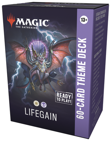 Magic: The Gathering : Secrets of Strixhaven: "Lifegain" 60-Card Theme Deck - Magic Draw
