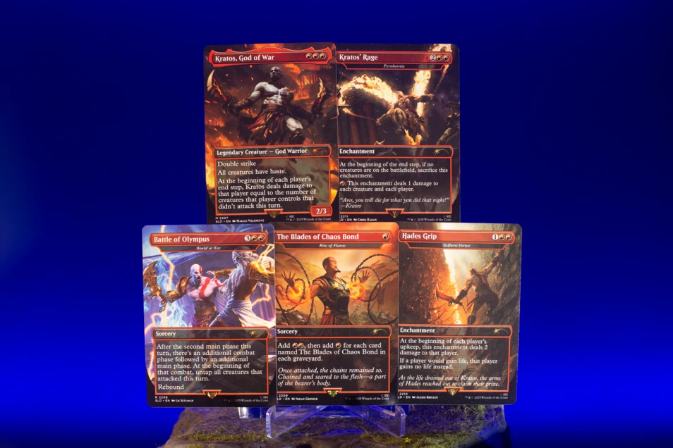 Magic: The Gathering — Secret Lair x PlayStation: God of War (Greek Saga) - Non-Foil | English