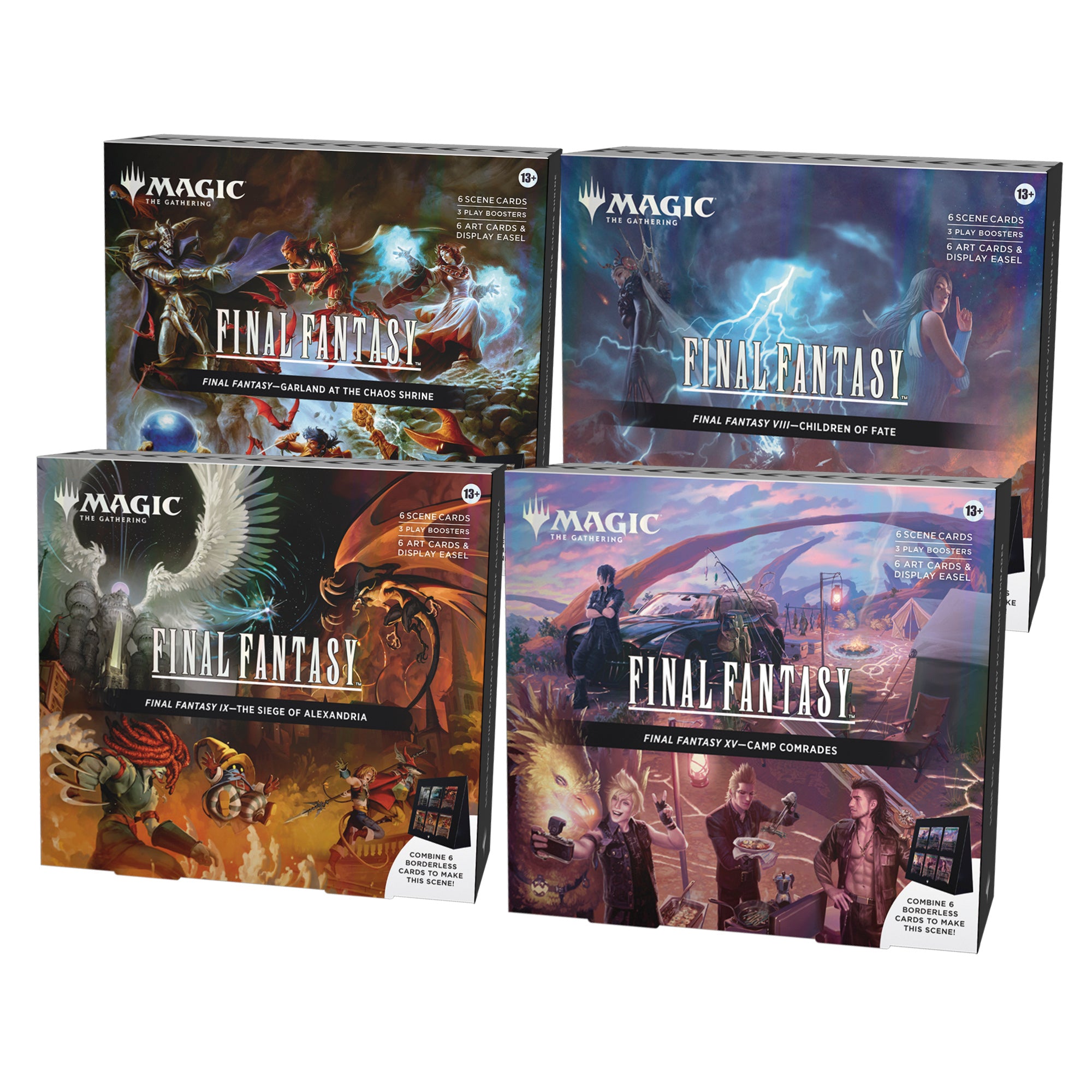 Magic: The Gathering - FINAL FANTASY Scene Box - Bundle (all 4 Scene Boxes)
