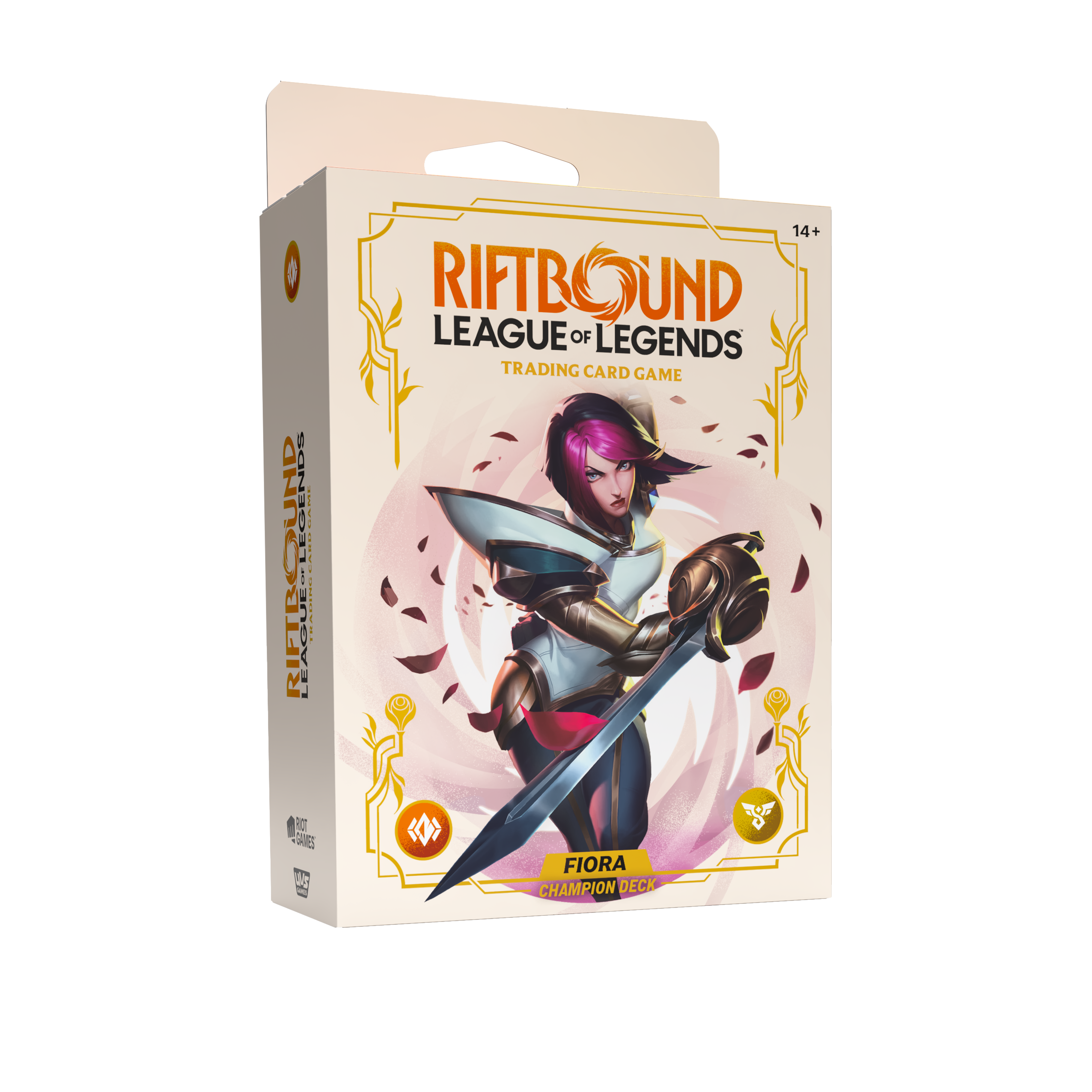 Riftbound: League of Legends TCG - Spiritforged Champion Deck: Fiora Display
