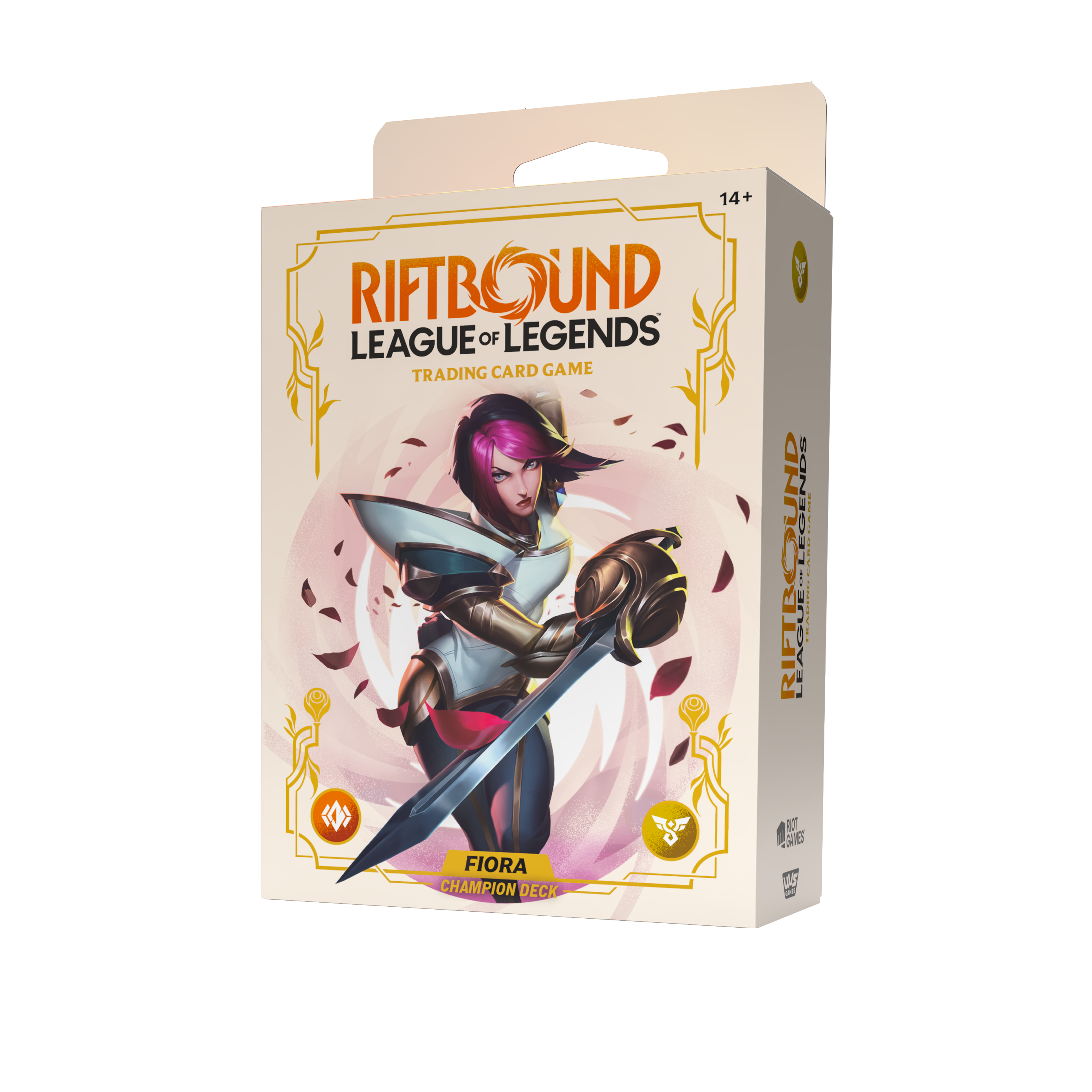 Riftbound: League of Legends TCG - Spiritforged Champion Deck: Fiora Display