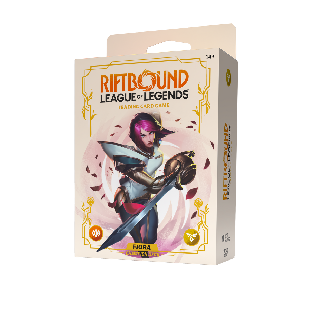 Riftbound: League of Legends TCG - Spiritforged Champion Deck: Fiora Display