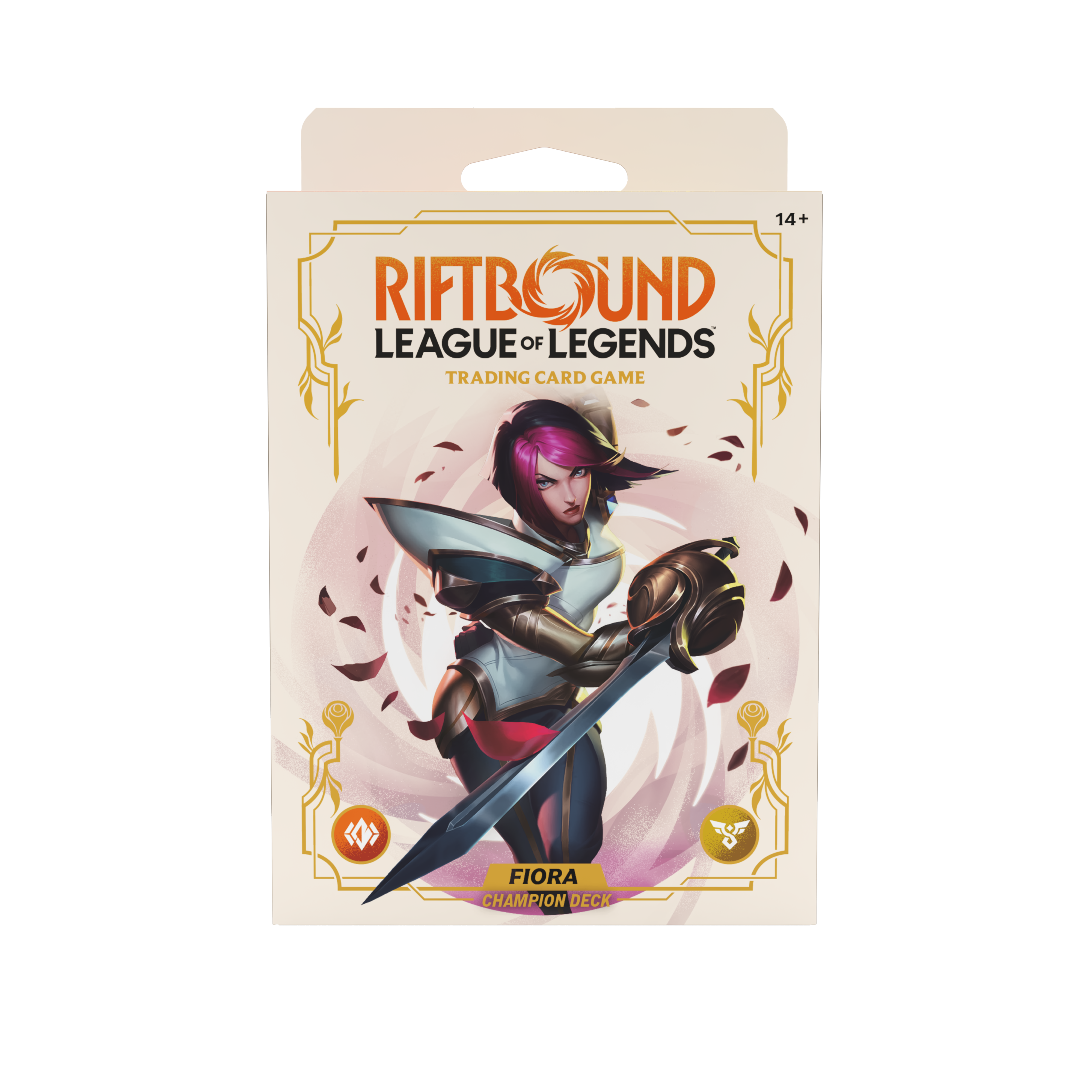 Riftbound: League of Legends TCG - Spiritforged Champion Deck: Fiora Display