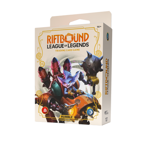 Riftbound: League of Legends TCG - Spiritforged Champion Deck: Rumble Display - Magic Draw